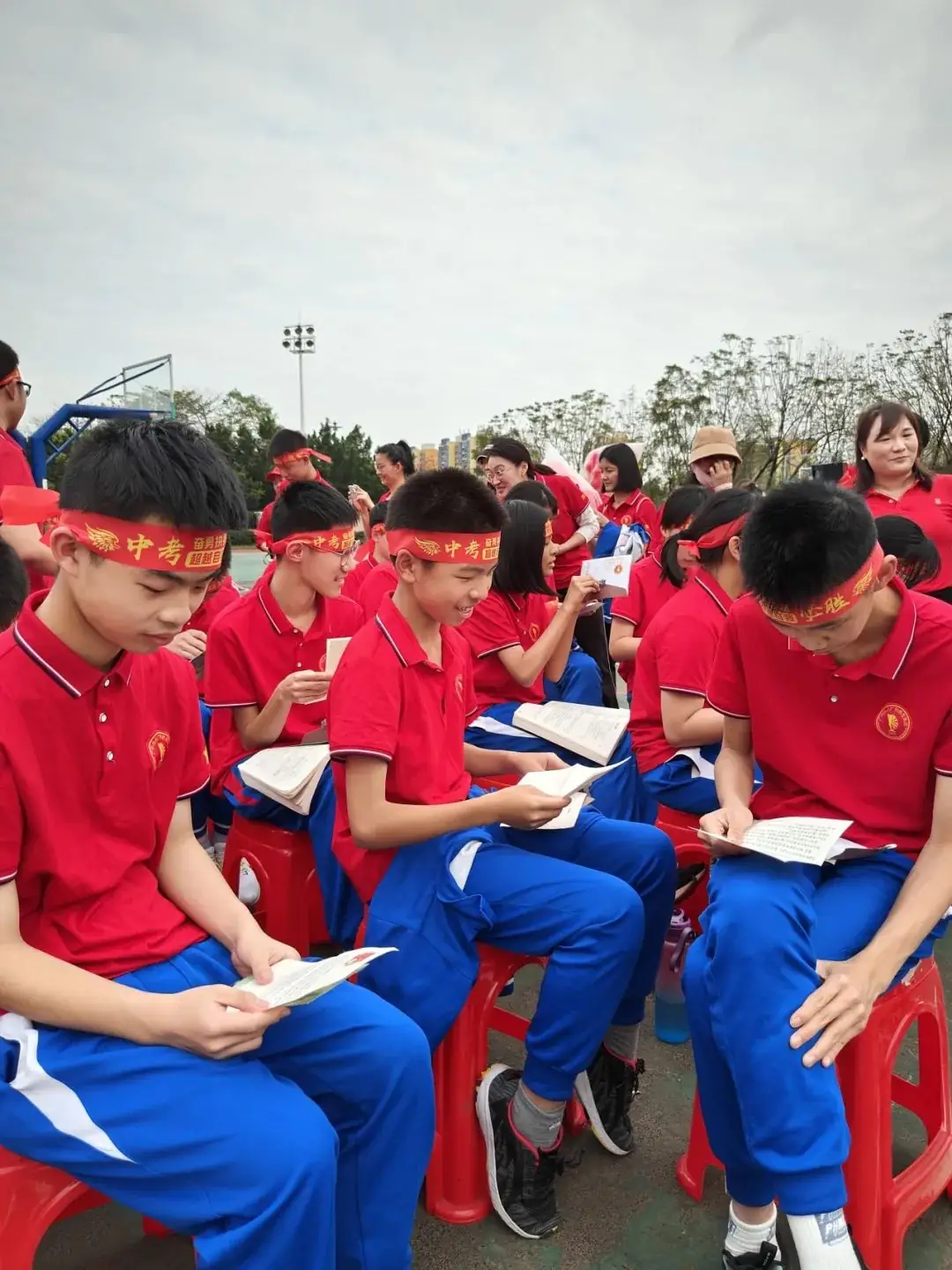 2024,中考百日誓师大会-第34张图片-四季读书网