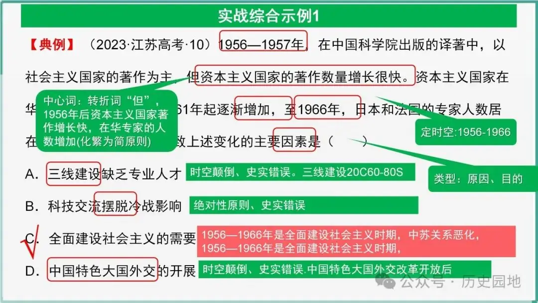 授之以渔 | 2024高考历史选择题解题技巧和方法:三审六原则 第84张 授之以渔 | 2024高考历史选择题解题技巧和方法:三审六原则 第84张