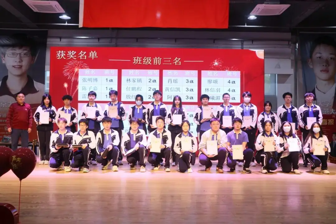 高考誓师|厚德学子勇夺深一模全市前200名,万元奖励现场颁发!-第11张图片-四季读书网 高考誓师|厚德学子勇夺深一模全市前200名,万元奖励现场颁发!-第11张图片-四季读书网