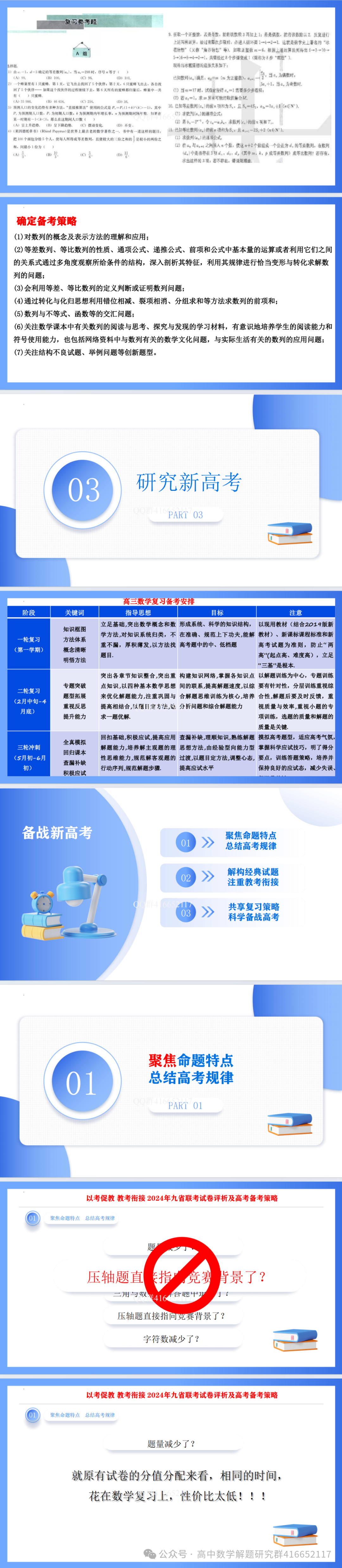三新背景下高考数学二轮备考策略(ppt分享) 第3张 三新背景下高考数学二轮备考策略(ppt分享) 第3张