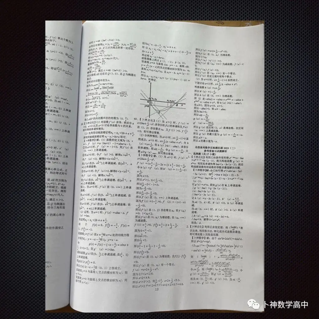 每一道都是精品!《名校高考数学压轴题狂刷2023-2024》全套共7辑/宇宙最新!最全威!-第56张图片-四季读书网 每一道都是精品!《名校高考数学压轴题狂刷2023-2024》全套共7辑/宇宙最新!最全威!-第56张图片-四季读书网