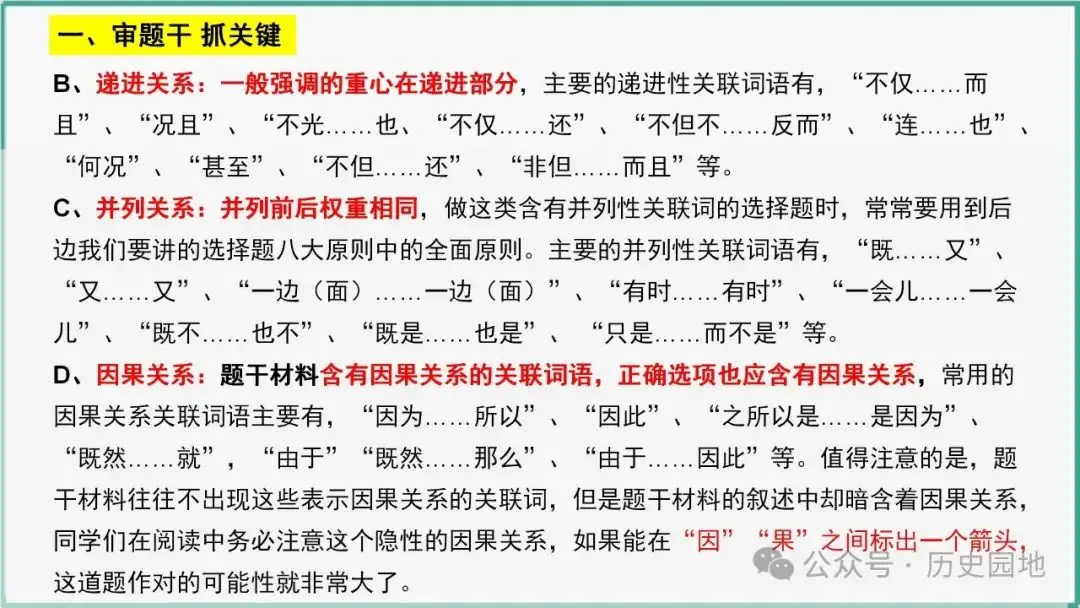 授之以渔 | 2024高考历史选择题解题技巧和方法:三审六原则 第26张 授之以渔 | 2024高考历史选择题解题技巧和方法:三审六原则 第26张