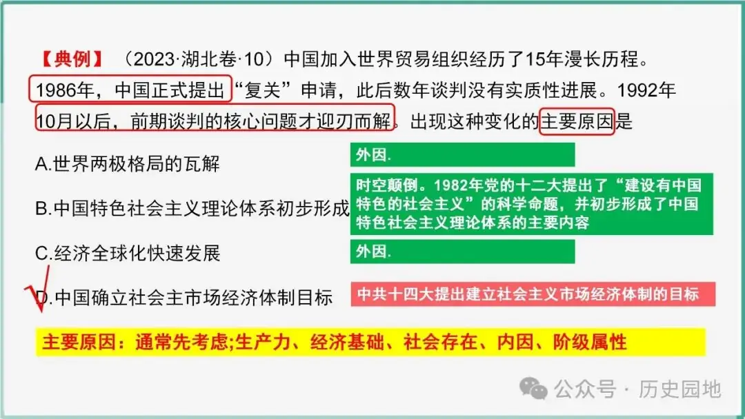 授之以渔 | 2024高考历史选择题解题技巧和方法:三审六原则 第52张 授之以渔 | 2024高考历史选择题解题技巧和方法:三审六原则 第52张