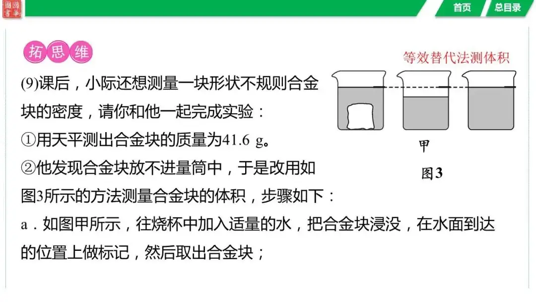 中考复习 第六讲 第2课时 密度的测量与应用-第25张图片-四季读书网