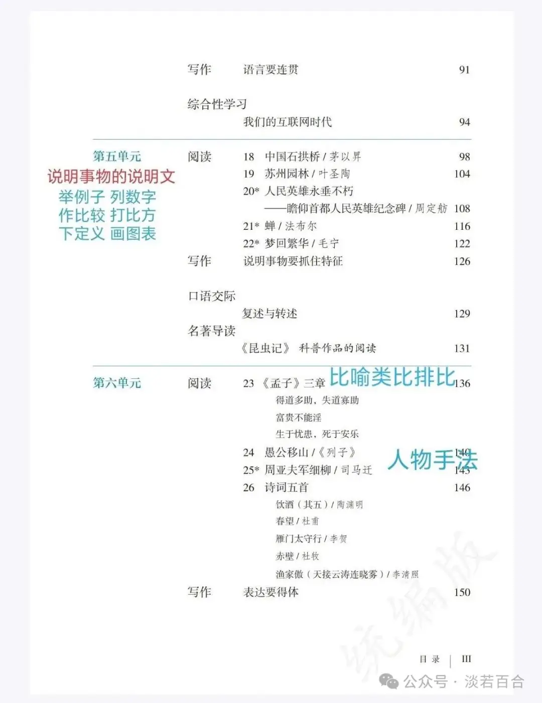 中考语文|| 复盘初中语文七上、七下、八上、八下的一轮复习(均有课件,可收藏)-第5张图片-四季读书网 中考语文|| 复盘初中语文七上、七下、八上、八下的一轮复习(均有课件,可收藏)-第5张图片-四季读书网