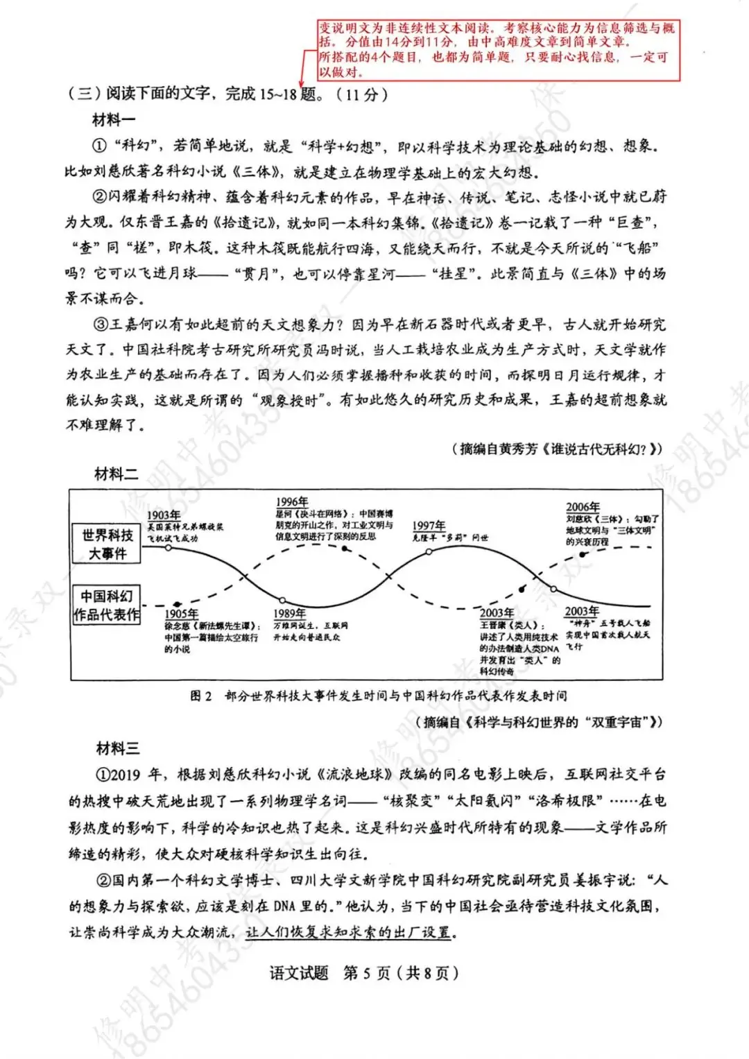 2024年东营中考语文怎么变化?九上期末考的省样卷,给了我们哪些信息?(上) 第6张 2024年东营中考语文怎么变化?九上期末考的省样卷,给了我们哪些信息?(上) 第6张