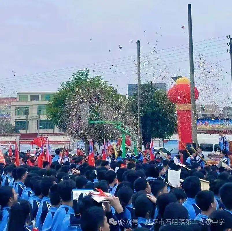 百日誓师燃斗志,壮志凌云战中考 第8张