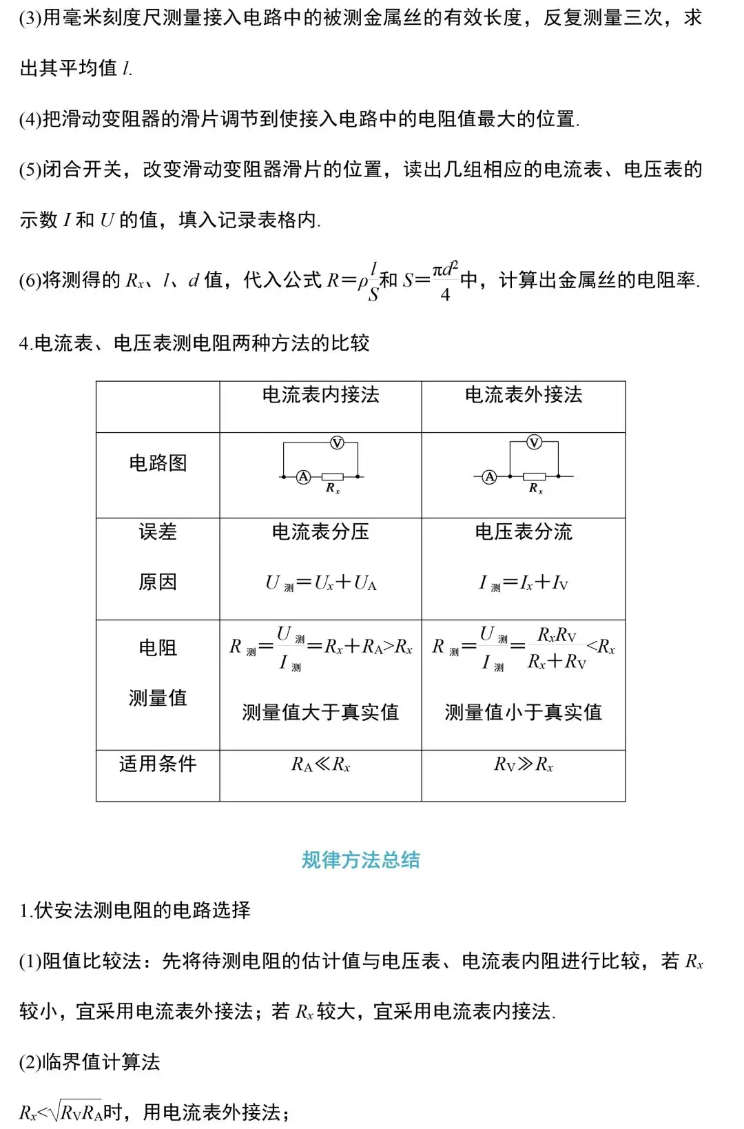 中考物理电学实验知识和规律大全,附中考真题精选-第16张图片-四季读书网 中考物理电学实验知识和规律大全,附中考真题精选-第16张图片-四季读书网