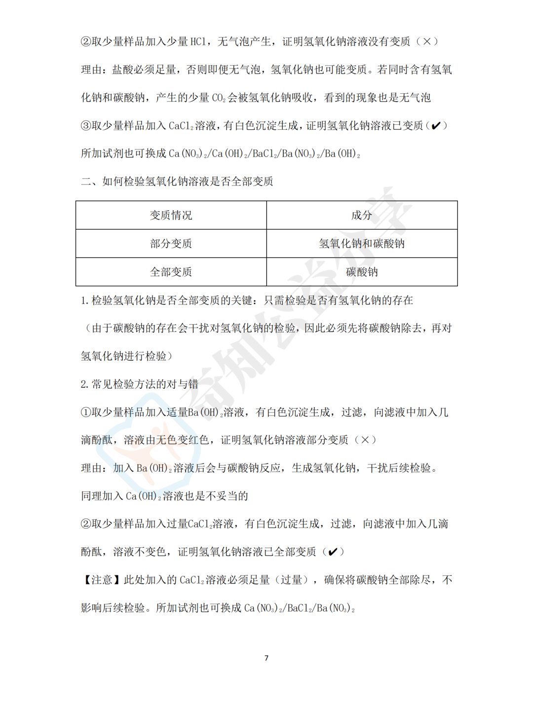 中考化学必背小书!牢记这18页,化学遥遥领先! 第3张 中考化学必背小书!牢记这18页,化学遥遥领先! 第3张