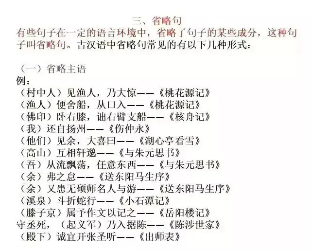 中考语文文言文五种常见特殊句型详解-第9张图片-四季读书网 中考语文文言文五种常见特殊句型详解-第9张图片-四季读书网