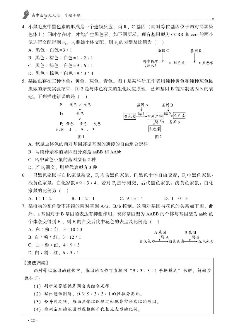 【高考必背】高中生必备,高中生物天天记,问题导学,180天有计划记忆基础知识-第28张图片-四季读书网