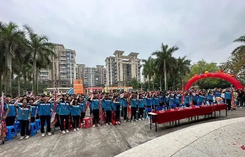 冲刺中考,为梦而战——白坭中学举行2024年中考百日誓师大会-第42张图片-四季读书网