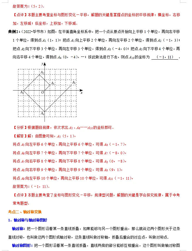 中考倒计时!2024数学重点知识梳理,助你高效复习!-第50张图片-四季读书网