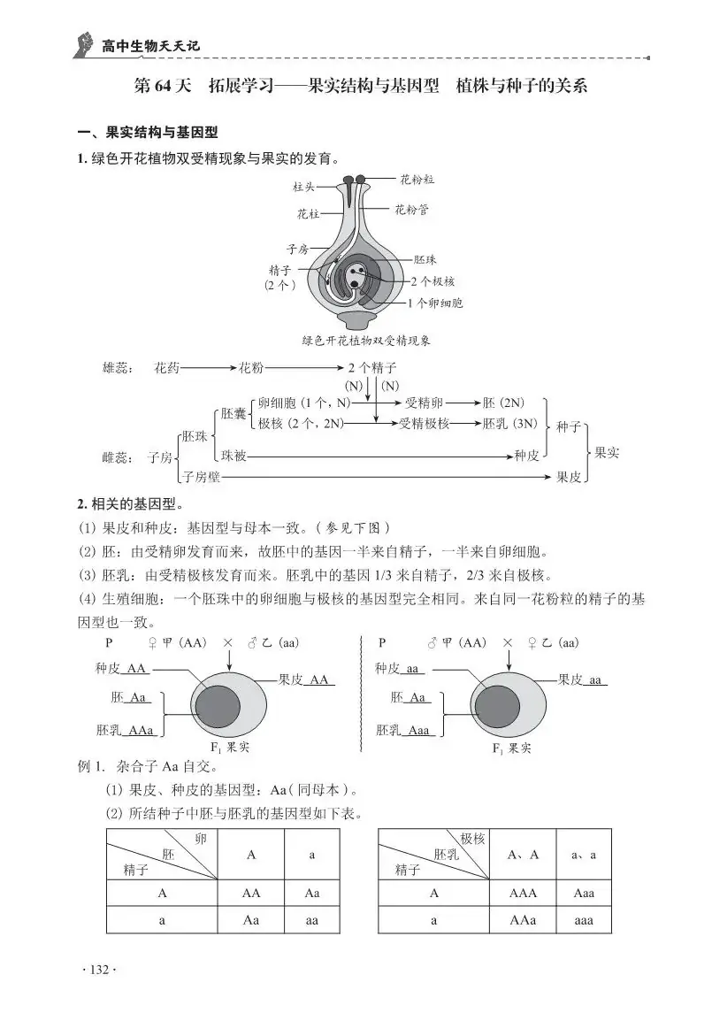 【高考必背】高中生必备,高中生物天天记,问题导学,180天有计划记忆基础知识-第15张图片-四季读书网