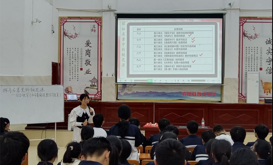 研讨交流促提升 精准引领备中考——2024年宾阳县初三骨干教师示范课暨中考备考学科专题研讨活动-第8张图片-四季读书网 研讨交流促提升 精准引领备中考——2024年宾阳县初三骨干教师示范课暨中考备考学科专题研讨活动-第8张图片-四季读书网