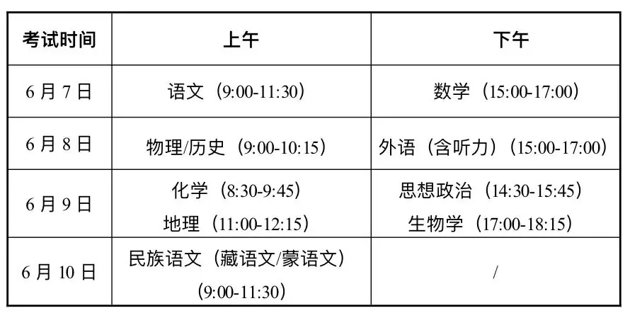 甘肃省2024年高招方案发布,高考时间变4天-第2张图片-四季读书网 甘肃省2024年高招方案发布,高考时间变4天-第2张图片-四季读书网