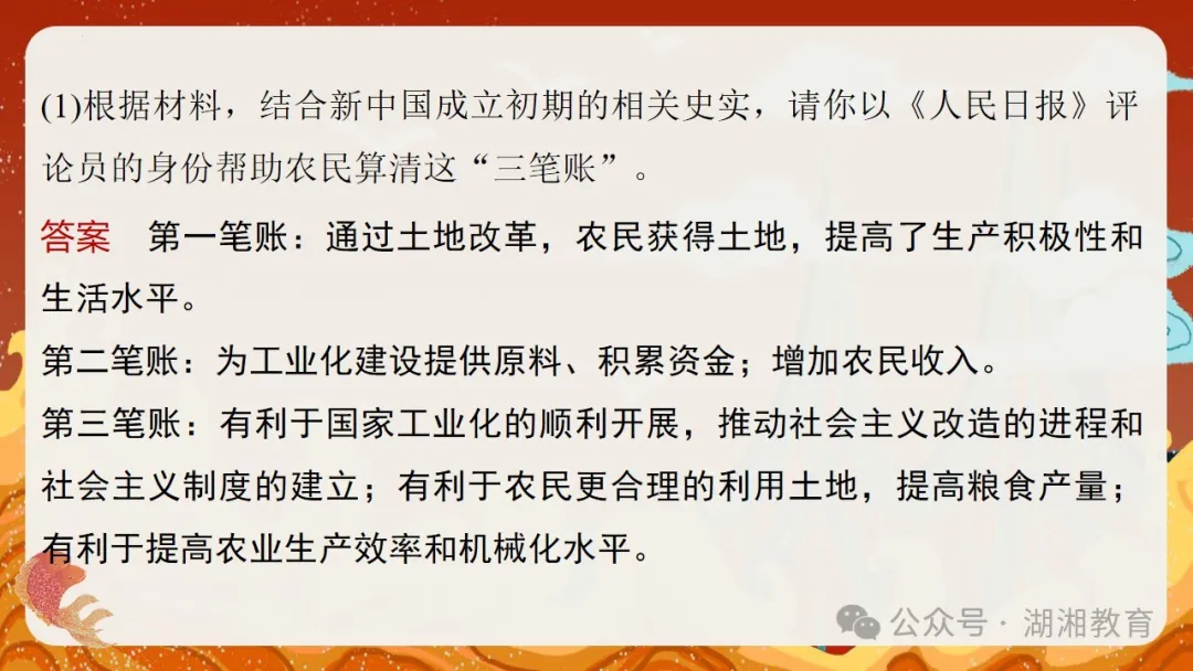 2024高考二轮精品课件|专题七:中国近现代经济与社会生活的变迁-第42张图片-四季读书网