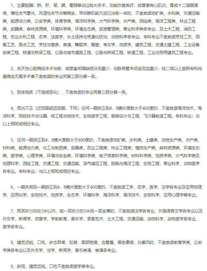 高考体检结果怎么看-第3张图片-四季读书网 高考体检结果怎么看-第3张图片-四季读书网