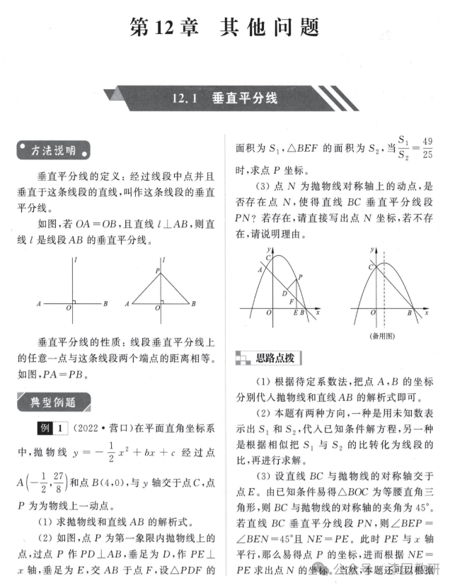中考数学压轴题12个专题归纳——特殊专题篇-第1张图片-四季读书网