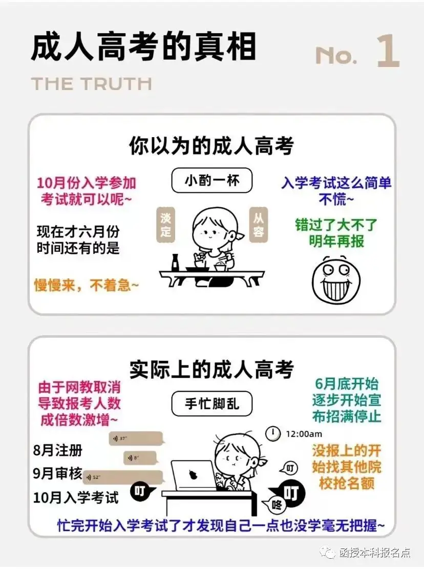 浙江成人高考报名后,如何才能快速毕业?-第3张图片-四季读书网