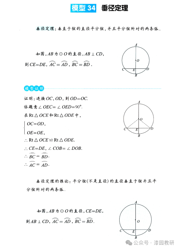 中考重点,圆中的8大规律总结-第6张图片-四季读书网