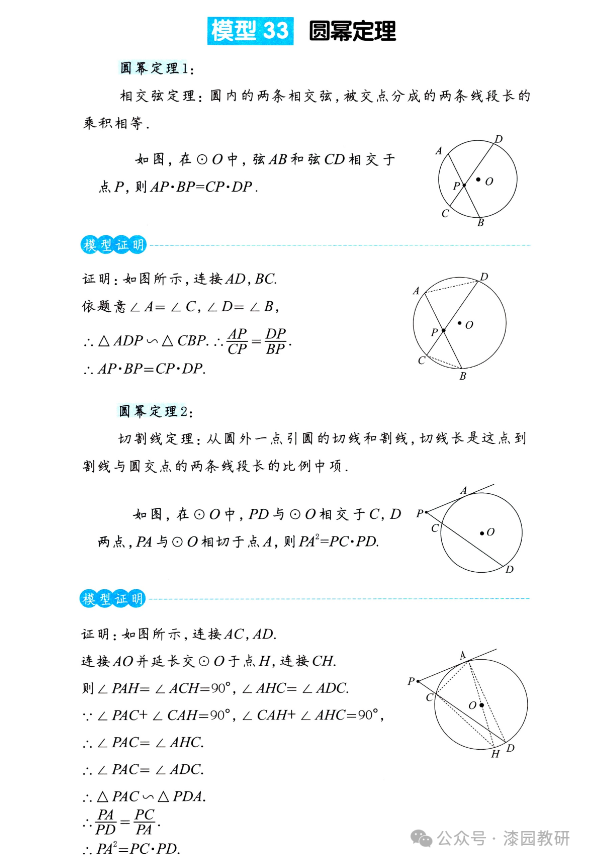 中考重点,圆中的8大规律总结-第3张图片-四季读书网