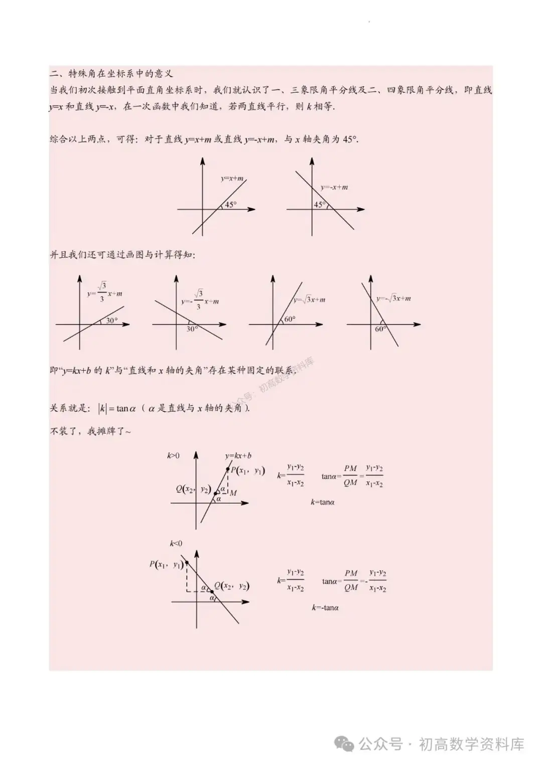 2024年中考数学重难点专题:二次函数中特殊角问题-第3张图片-四季读书网
