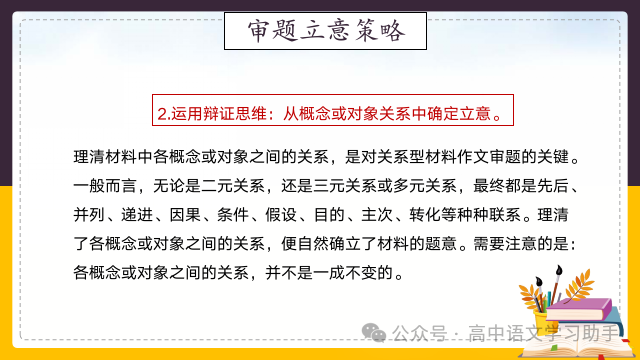 2024届高考作文提分策略:审题立意练习-第6张图片-四季读书网