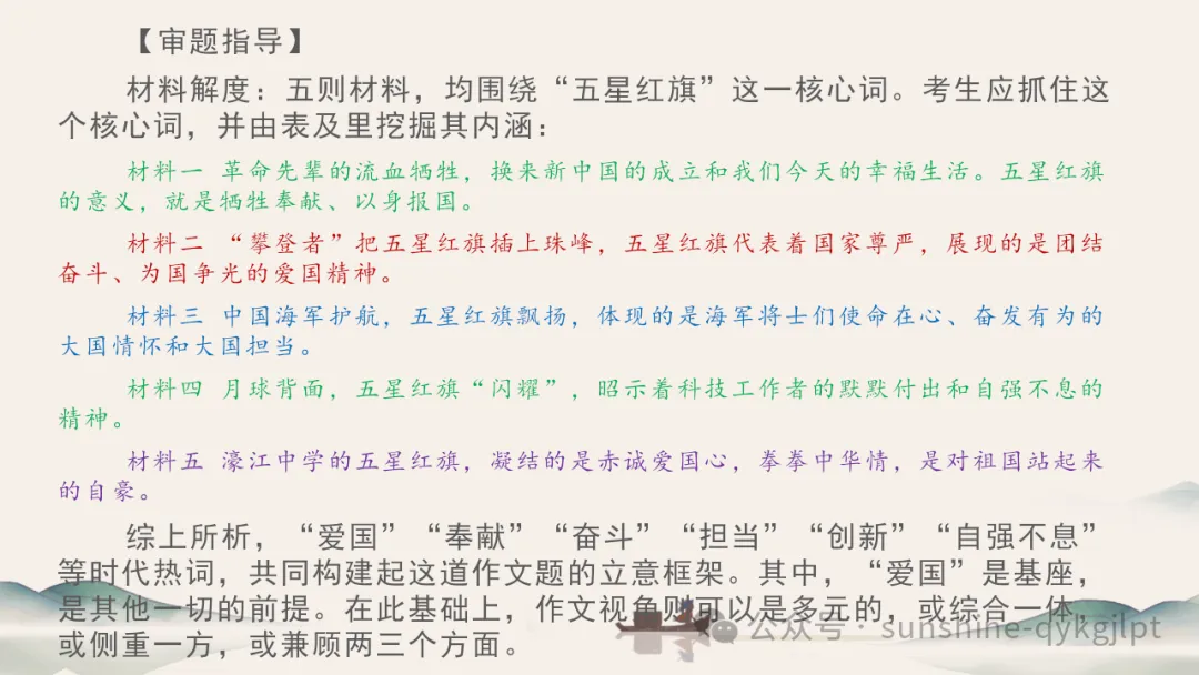 高考作文升格技巧:识别材料类型,学会精准立意 第52张 高考作文升格技巧:识别材料类型,学会精准立意 第52张