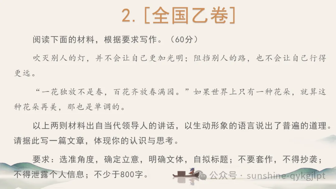 高考作文升格技巧:识别材料类型,学会精准立意 第84张 高考作文升格技巧:识别材料类型,学会精准立意 第84张