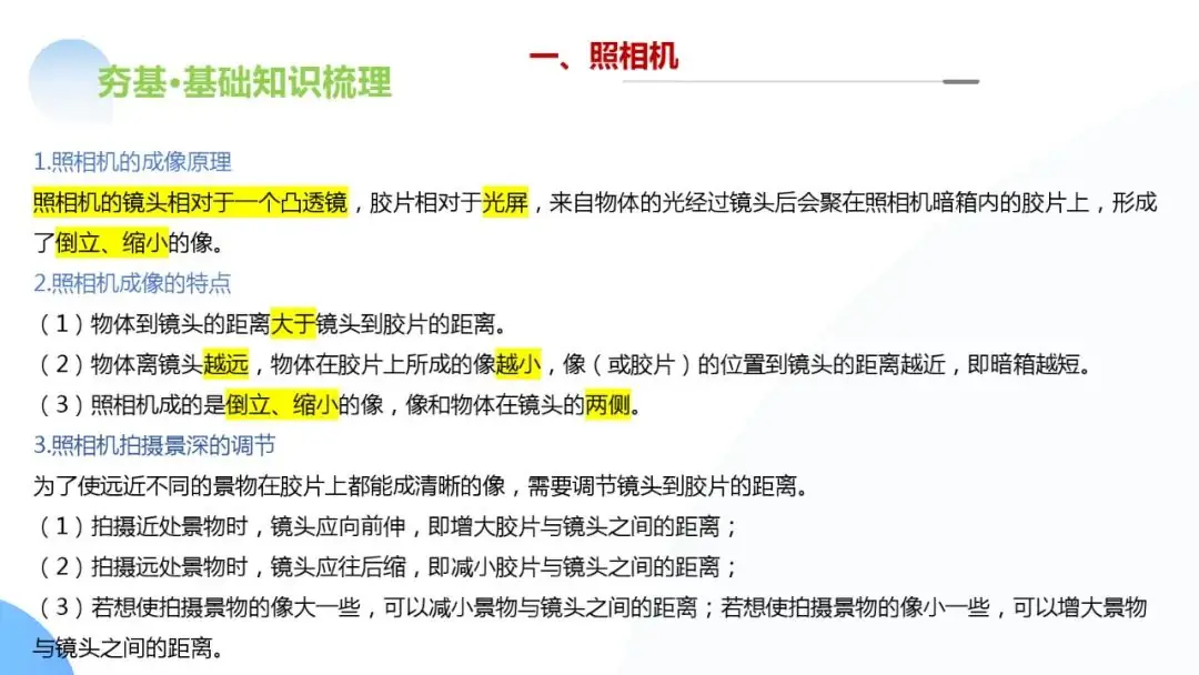 中考物理一轮复习 专题03 透镜及其应用(ppt版)-第21张图片-四季读书网