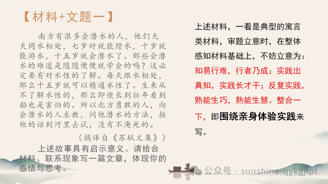 高考作文升格技巧:识别材料类型,学会精准立意 第19张 高考作文升格技巧:识别材料类型,学会精准立意 第19张