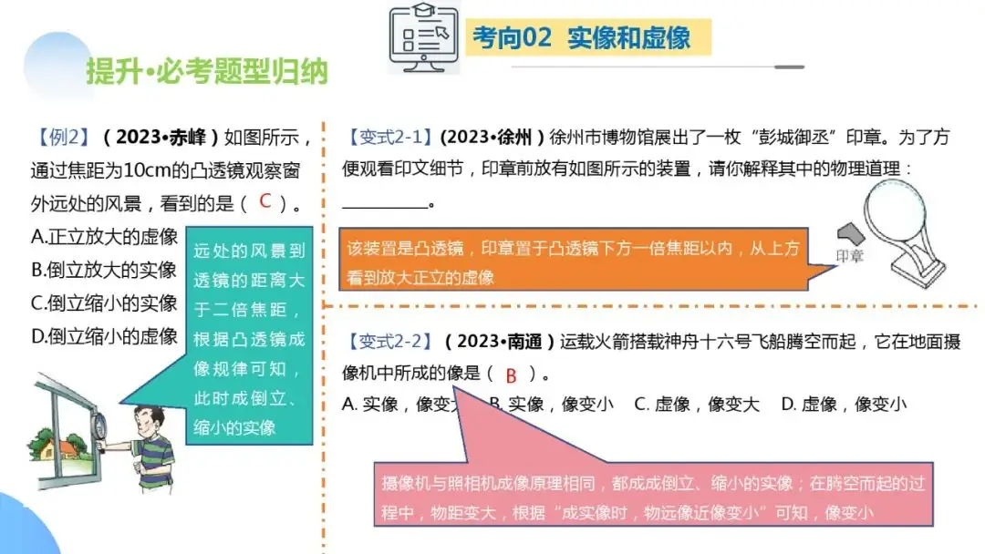 中考物理一轮复习 专题03 透镜及其应用(ppt版)-第31张图片-四季读书网