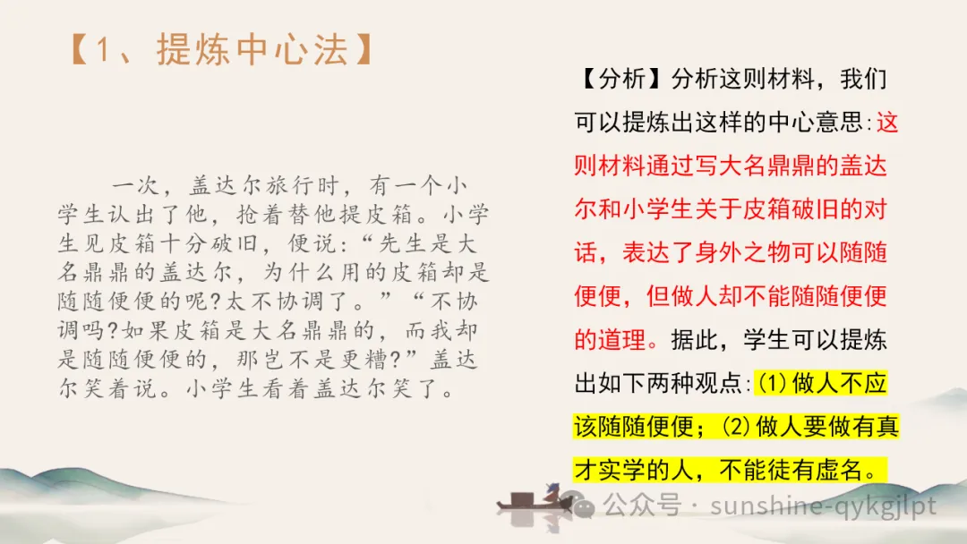 高考作文升格技巧:识别材料类型,学会精准立意 第40张 高考作文升格技巧:识别材料类型,学会精准立意 第40张