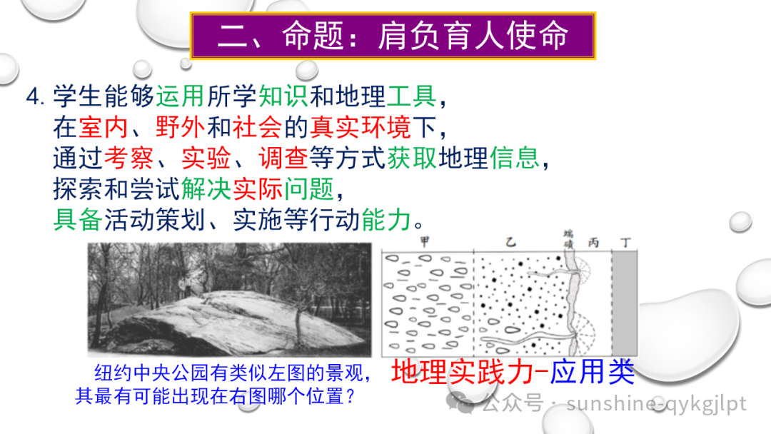 高考地理二轮复习:走近试题情景、把握命题意图-第42张图片-四季读书网