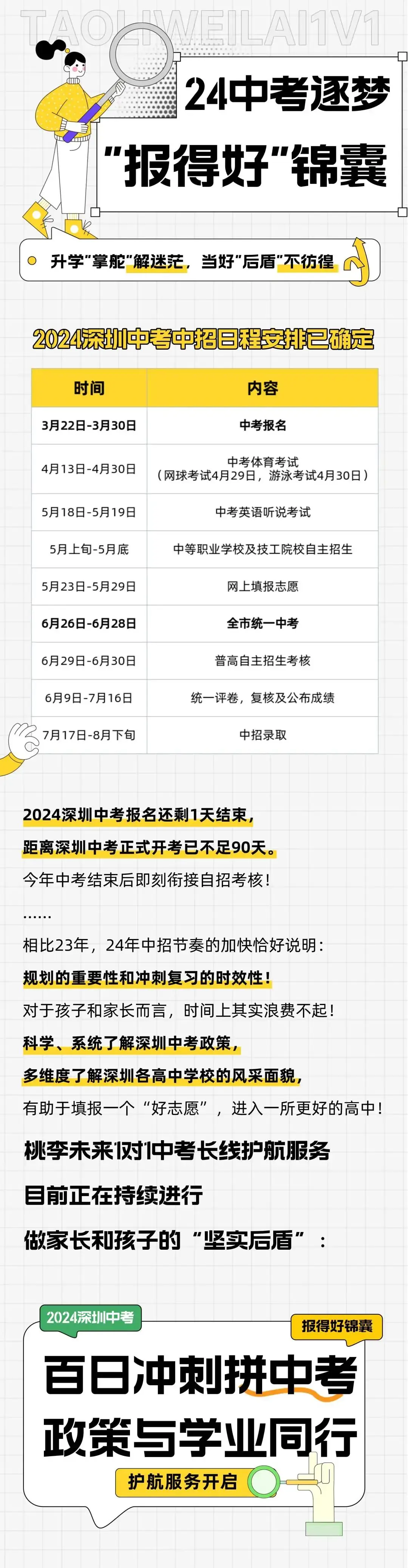 50天后中考志愿填报丨桃李有一份“锦囊”等您来拆!-第1张图片-四季读书网