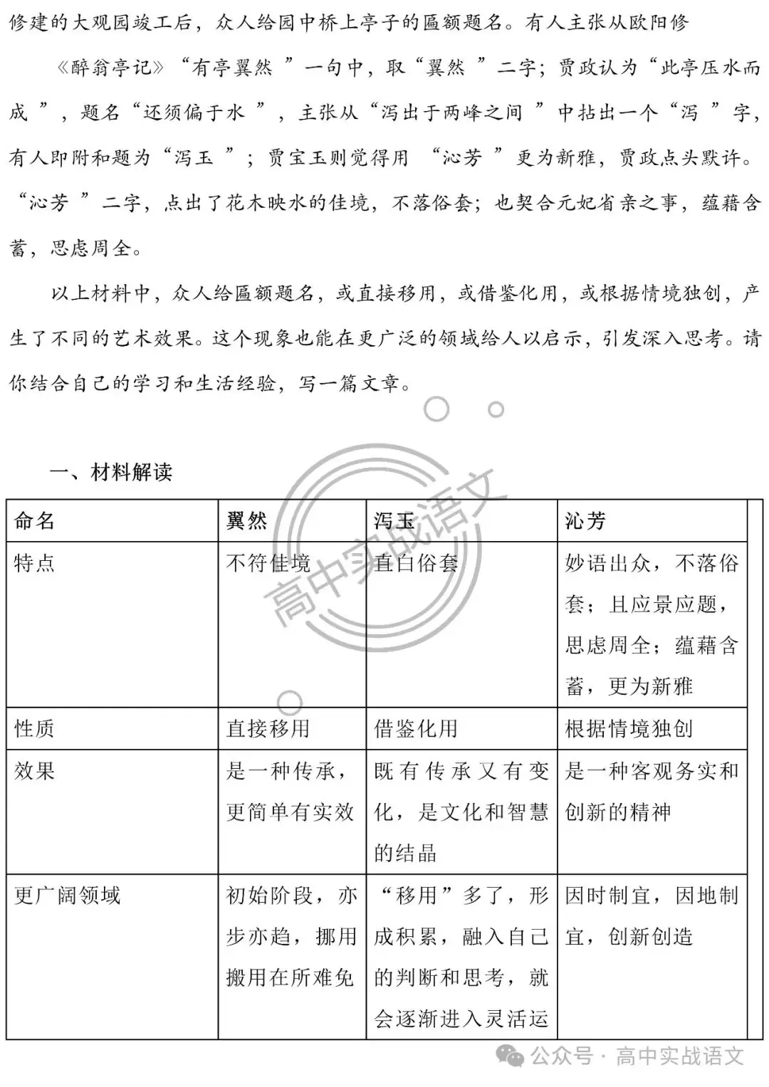 【深挖教材,衔接高考】把脉2024年高考语文作文-第17张图片-四季读书网