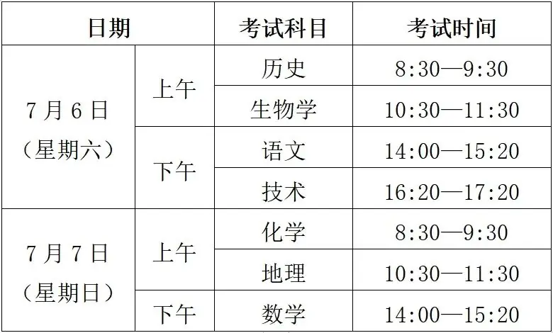 定了!浙江高考、7月学考安排出炉!-第7张图片-四季读书网 定了!浙江高考、7月学考安排出炉!-第7张图片-四季读书网