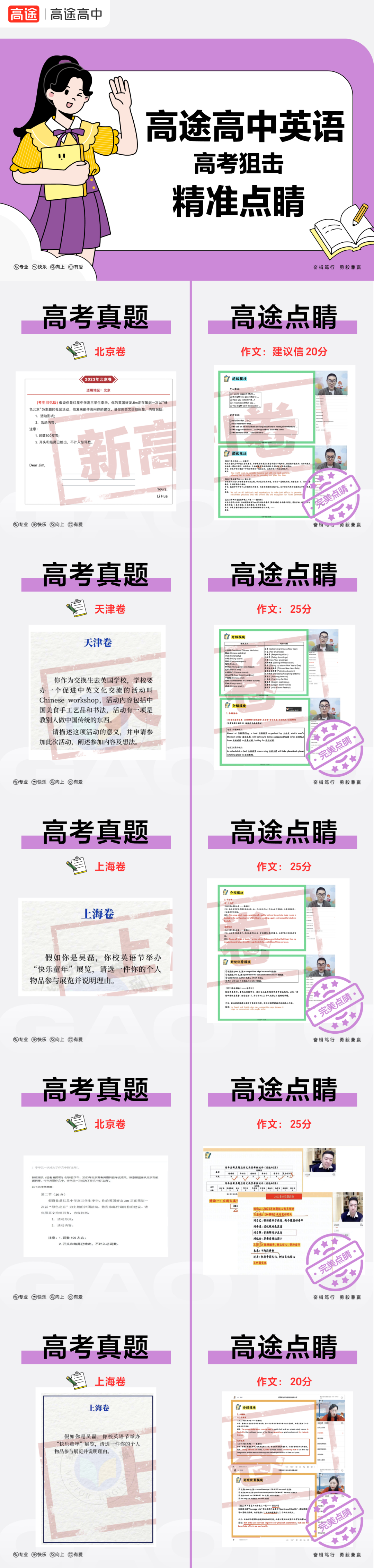 高途高中高考考前精准点睛率到底有多高?-第10张图片-四季读书网 高途高中高考考前精准点睛率到底有多高?-第10张图片-四季读书网