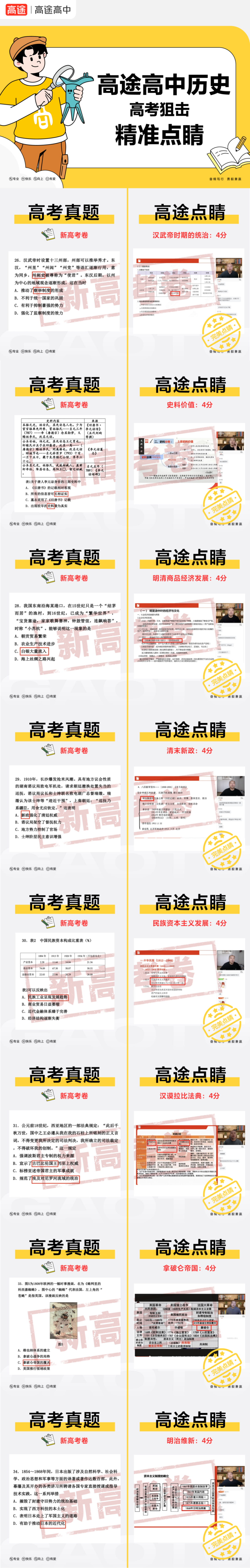 高途高中高考考前精准点睛率到底有多高?-第24张图片-四季读书网 高途高中高考考前精准点睛率到底有多高?-第24张图片-四季读书网
