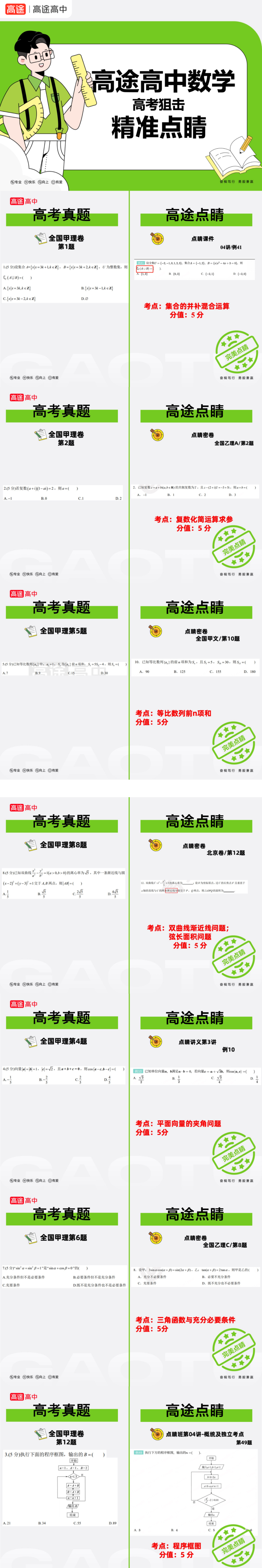 高途高中高考考前精准点睛率到底有多高?-第3张图片-四季读书网 高途高中高考考前精准点睛率到底有多高?-第3张图片-四季读书网