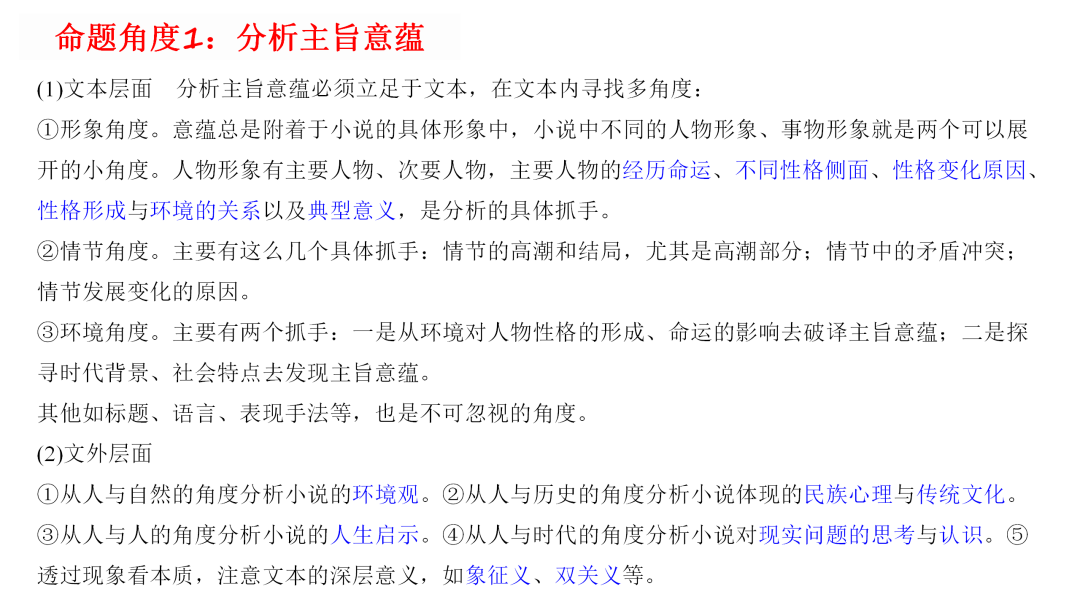 2024高考语文二轮复习专题考点知识训练!(10)-第48张图片-四季读书网