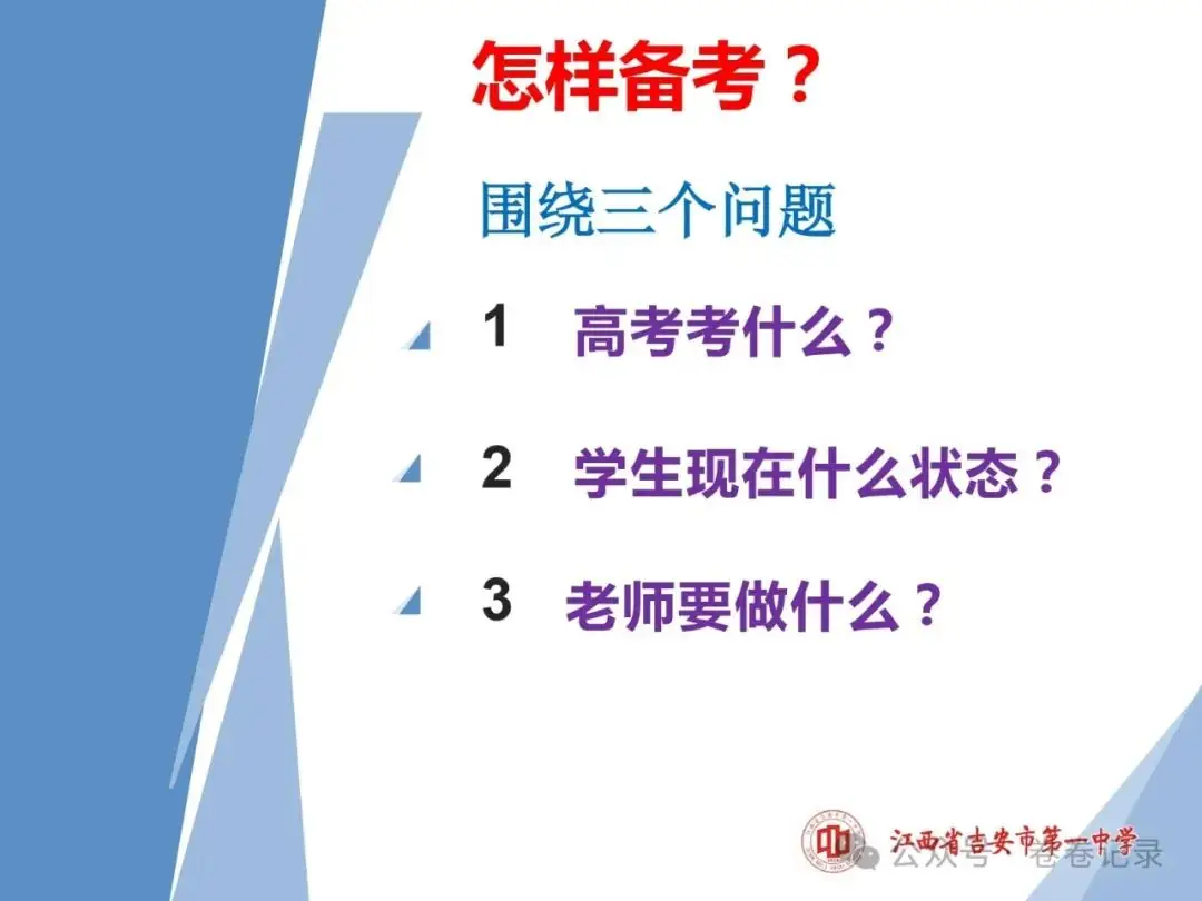2024.4.2-3江西省高考复习研讨会专家课件(吉安一中)高三数学后阶段复习研讨-第3张图片-四季读书网 2024.4.2-3江西省高考复习研讨会专家课件(吉安一中)高三数学后阶段复习研讨-第3张图片-四季读书网