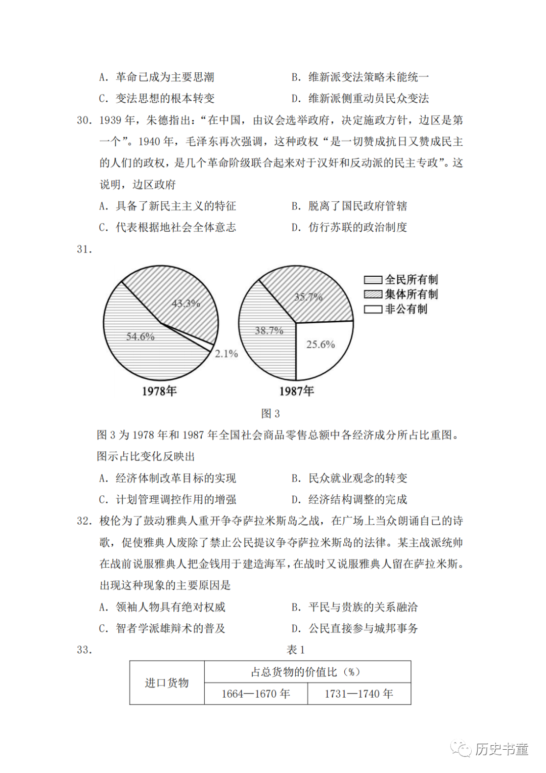 高考冲刺| 30天选择题专练(真题)-第10张图片-四季读书网 高考冲刺| 30天选择题专练(真题)-第10张图片-四季读书网