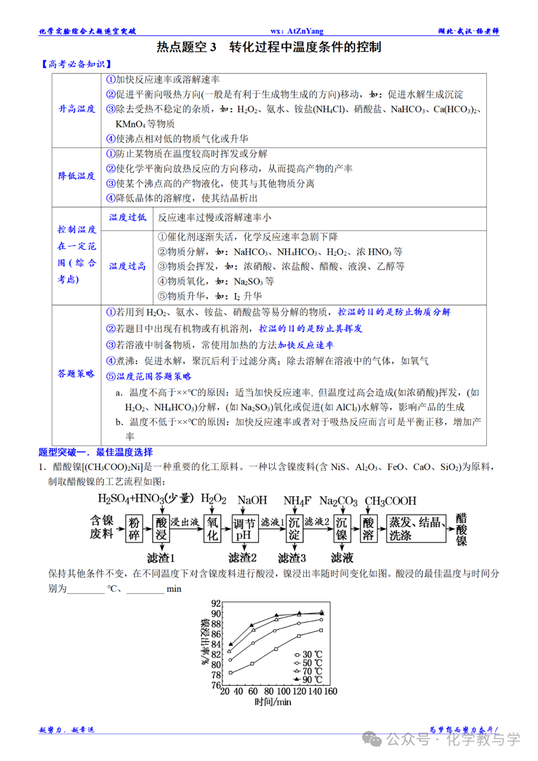 高考化学二轮||无机工艺流程大题逐空突破-第6张图片-四季读书网 高考化学二轮||无机工艺流程大题逐空突破-第6张图片-四季读书网