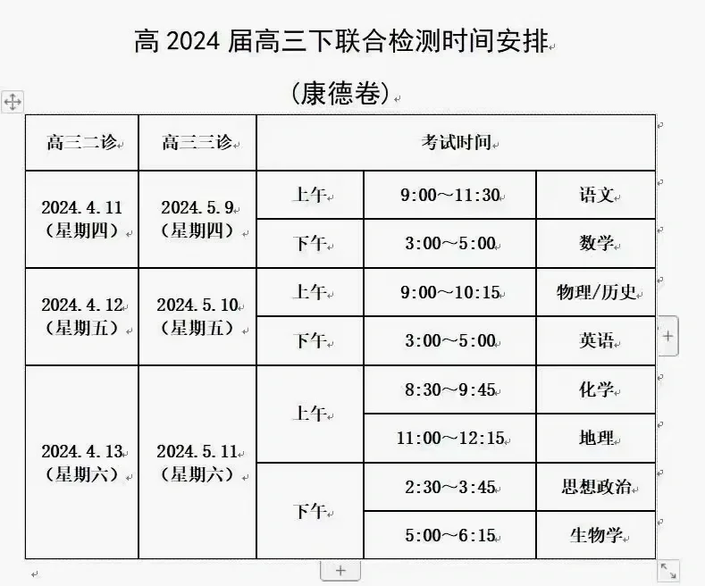 高考二模时间已定!深圳4月24-26日! 第17张 高考二模时间已定!深圳4月24-26日! 第17张