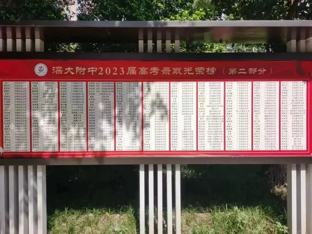 深圳37所公办高中2023年高考成绩汇总! 第14张