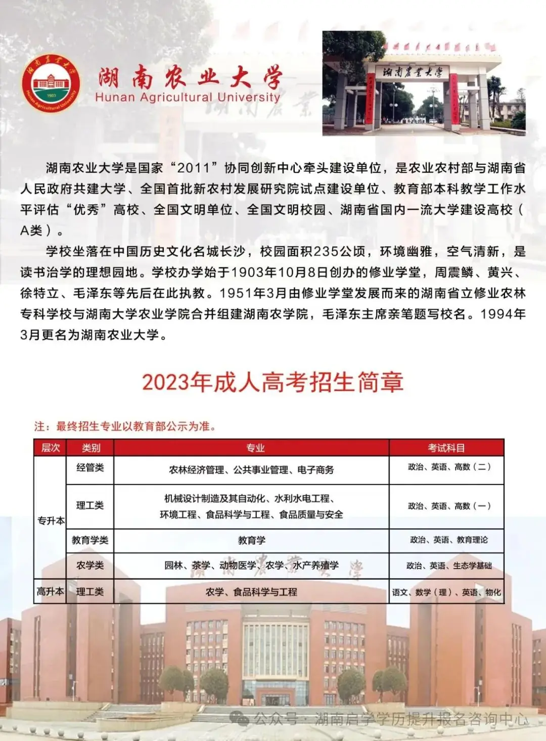 2024年湖南成人高考可以报哪些学校,有哪些专业? 第3张