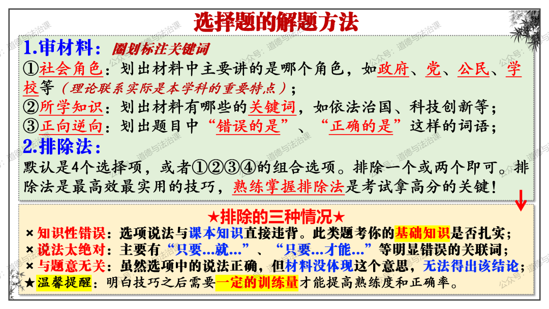 2024中考 | 二轮复习②:中考应试技巧 第6张 2024中考 | 二轮复习②:中考应试技巧 第6张