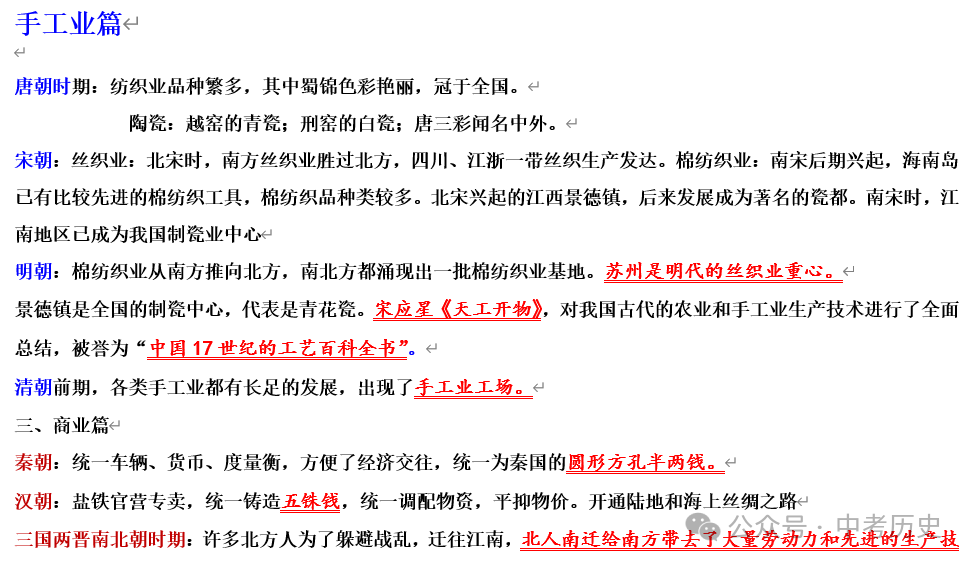 2024年中考历史二轮专题知识清单 第8张 2024年中考历史二轮专题知识清单 第8张